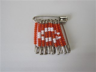 ビーズブローチを作ろう