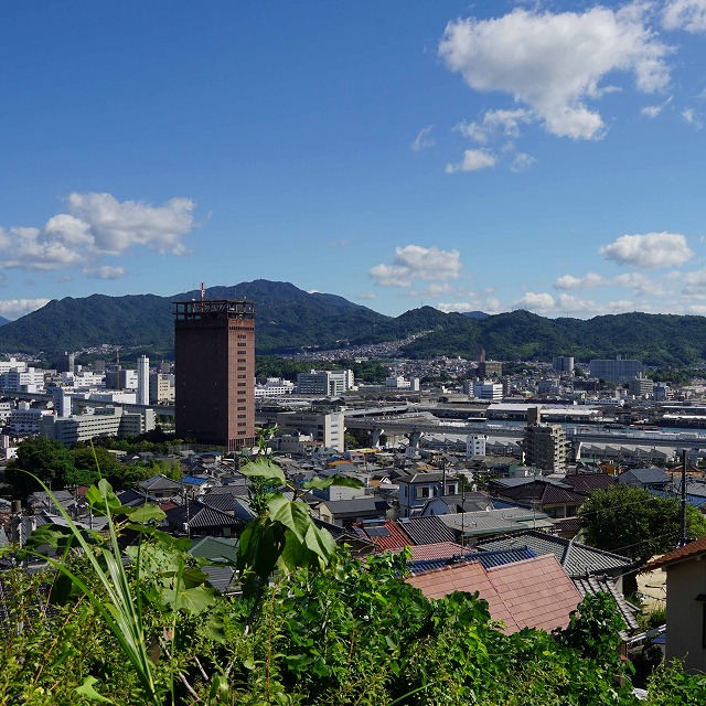 旭ケ丘団地からの景色の写真