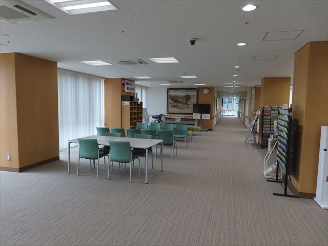 沼田公民館ロビーの写真