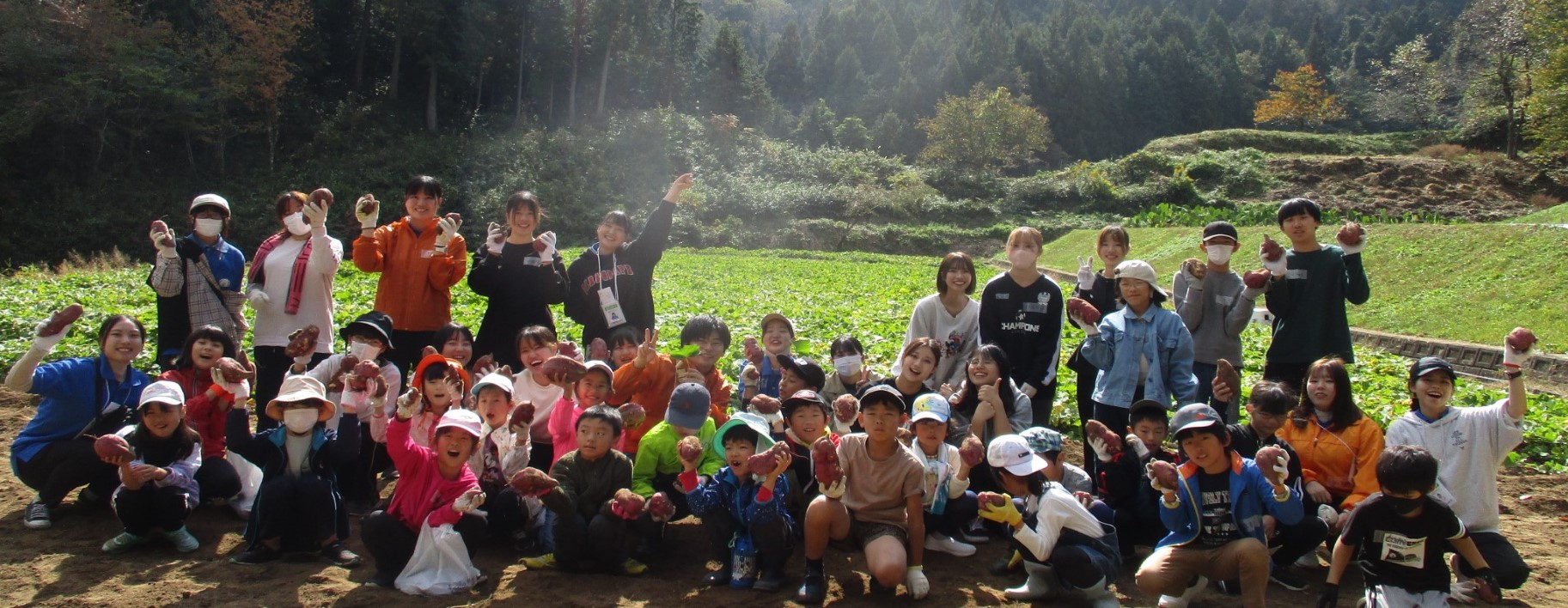 青少年野外活動センターは子どもたちの挑戦や冒険を応援しています。