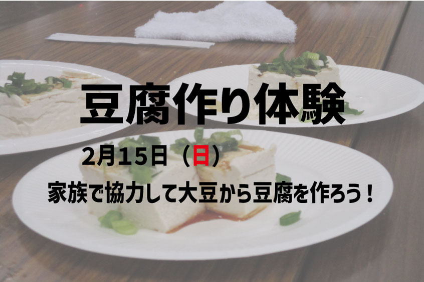 豆腐作り体験