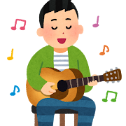 画像　ギター演奏